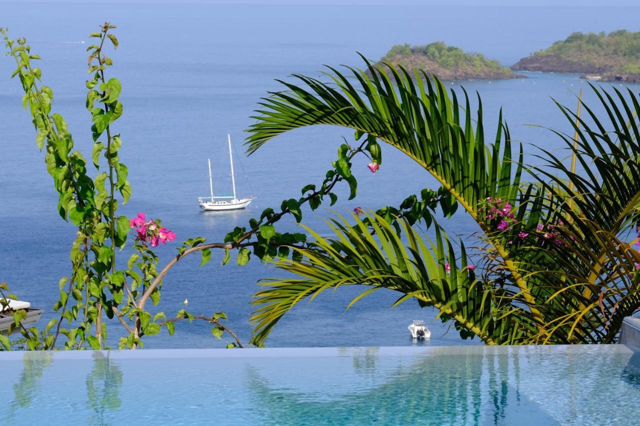 Sunset Palm - Villa Creole Avec Piscine Face Au Coucher De Soleil Et A La Reserve Cousteau Bouillante Exterior foto