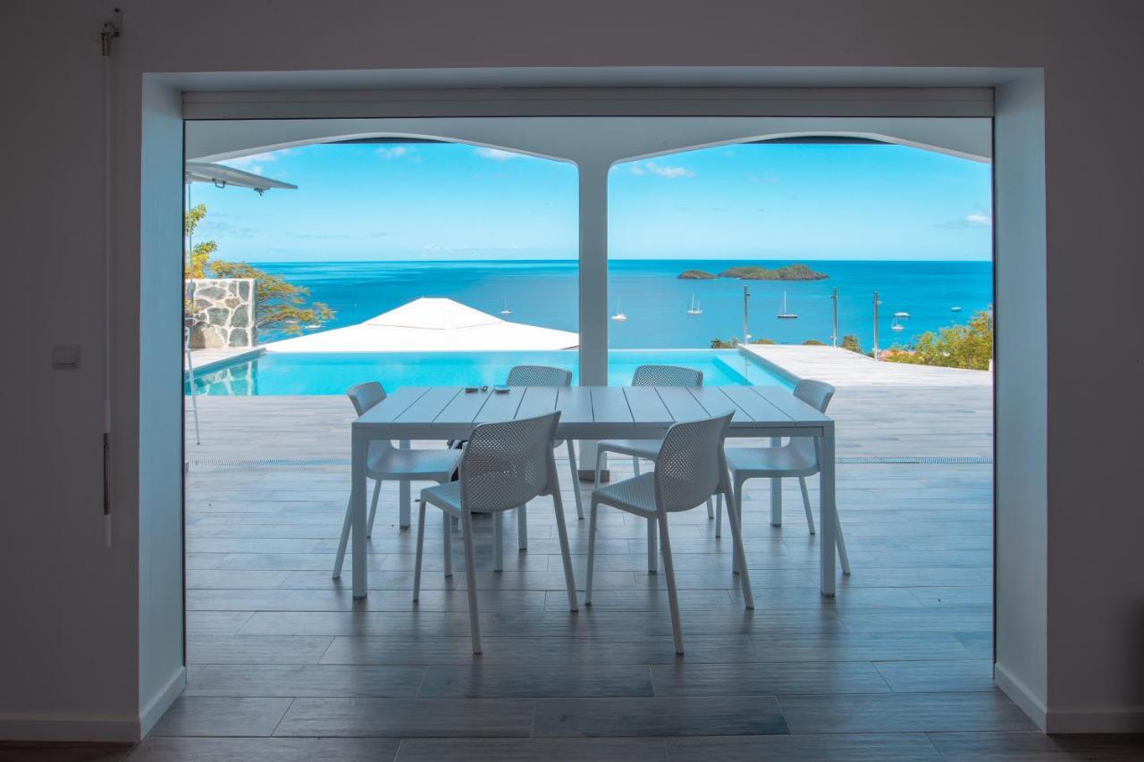 Sunset Palm - Villa Creole Avec Piscine Face Au Coucher De Soleil Et A La Reserve Cousteau Bouillante Exterior foto